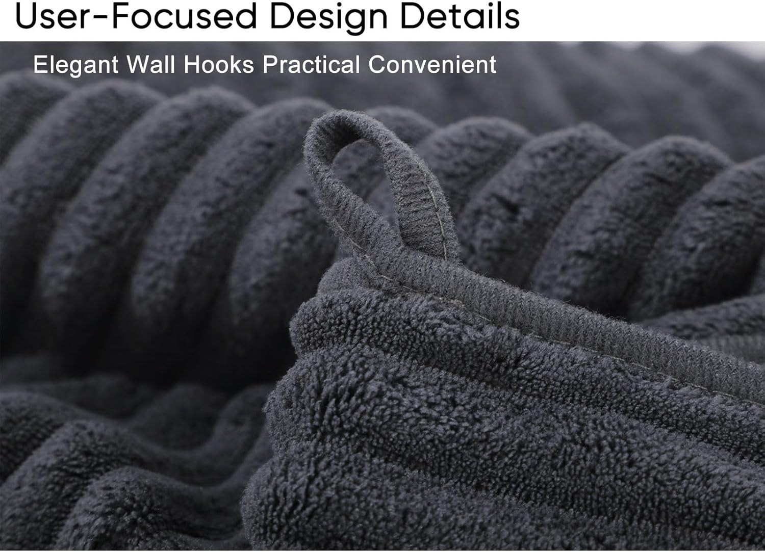Luxury 4-Piece Quick-Dry Bath Towel Set 27.5X 55 Inches – Ultra Soft Microfiber for Bathroom, Bar, Pool, Gym & Travel – Elegant Twill Design - Image 3