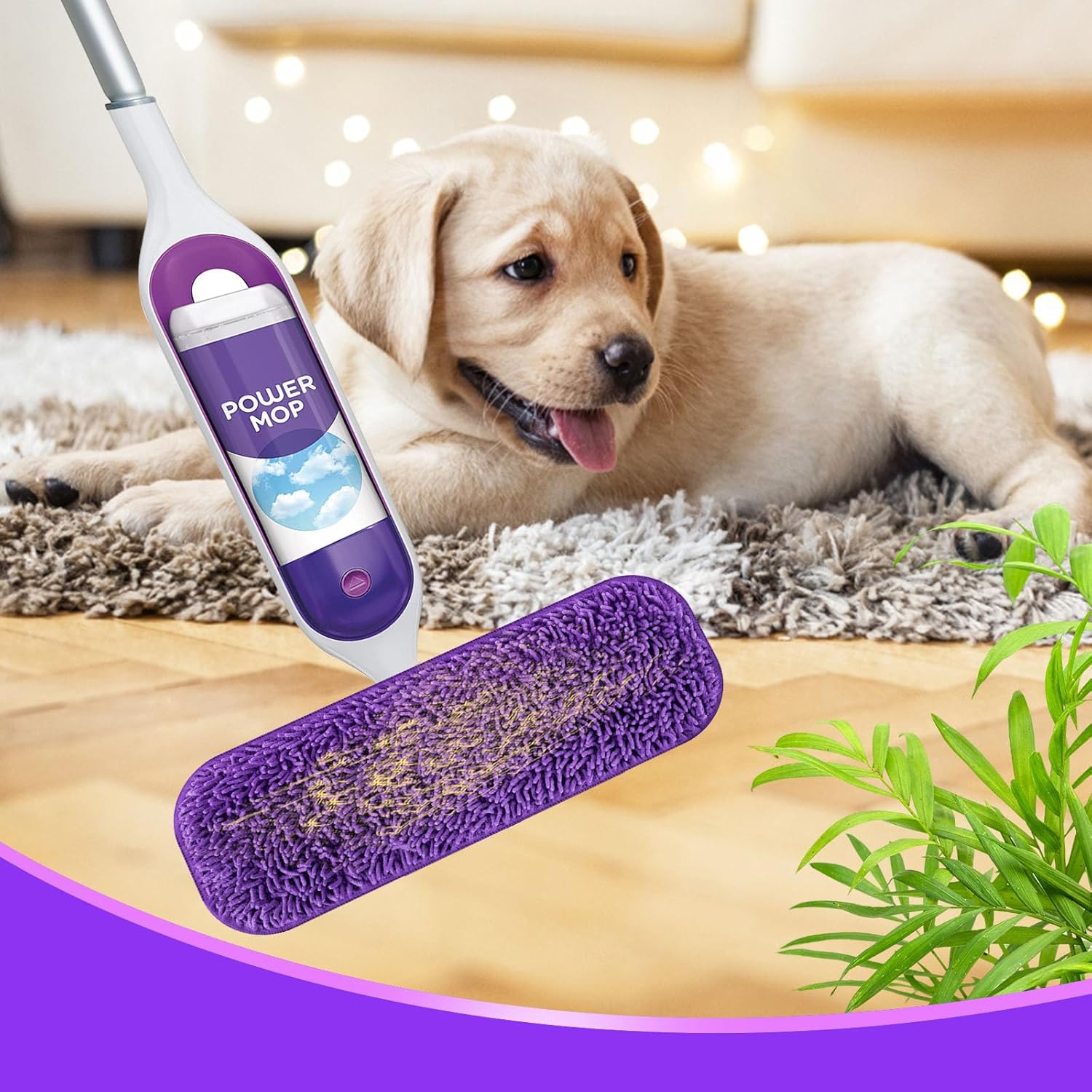 Reusable Power Mop Refills Pads Compatible with Swiffer PowerMop Mop - Power Mop Pads Refill - Washable Microfiber Pads for Multi-Surface Floor Cleaning, 4 Pack+3 Pack - Image 7