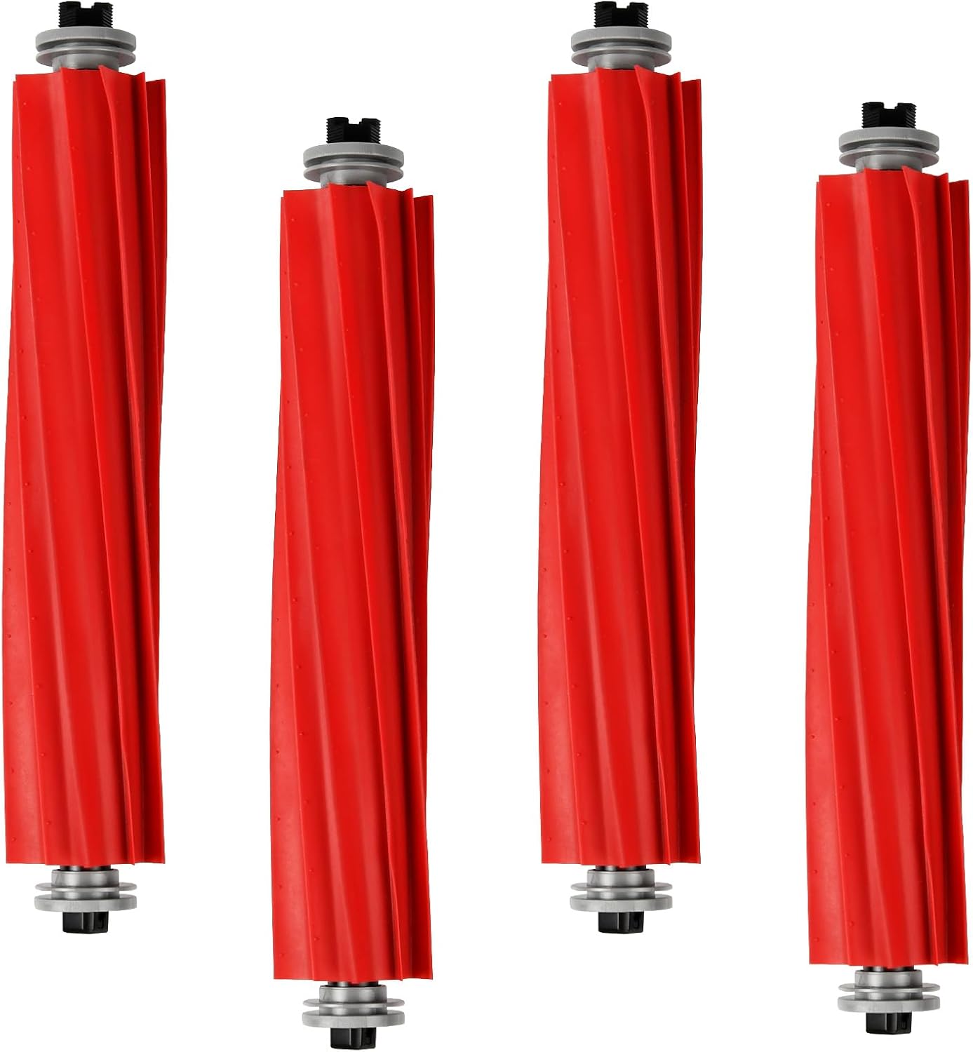 4 Pcs Replacement Main Brushes for Roborock S7,S7 Max Ultra/MaxV Ultra/MaxV Plus/Pro Ultra,Q Revo,Qrevo S,Qrevo Series,QV35A,QV35S,Qrevo MaxV/Pro/Plus,Q7,Q7+,Q7 Max,Q7 Max+,Q5,T7S Series Robot Vacuum - Image 1