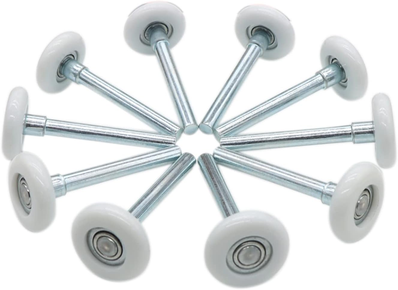 Garage Door Roller, White 1.8