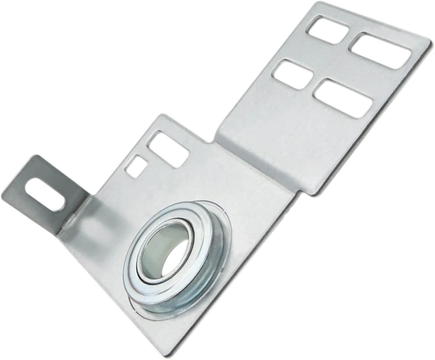 End Bearing Plates Brackets, Garage Door Parts Torsion Spring Residential Bracket with Bearings 3 3/8 Inch, for 2