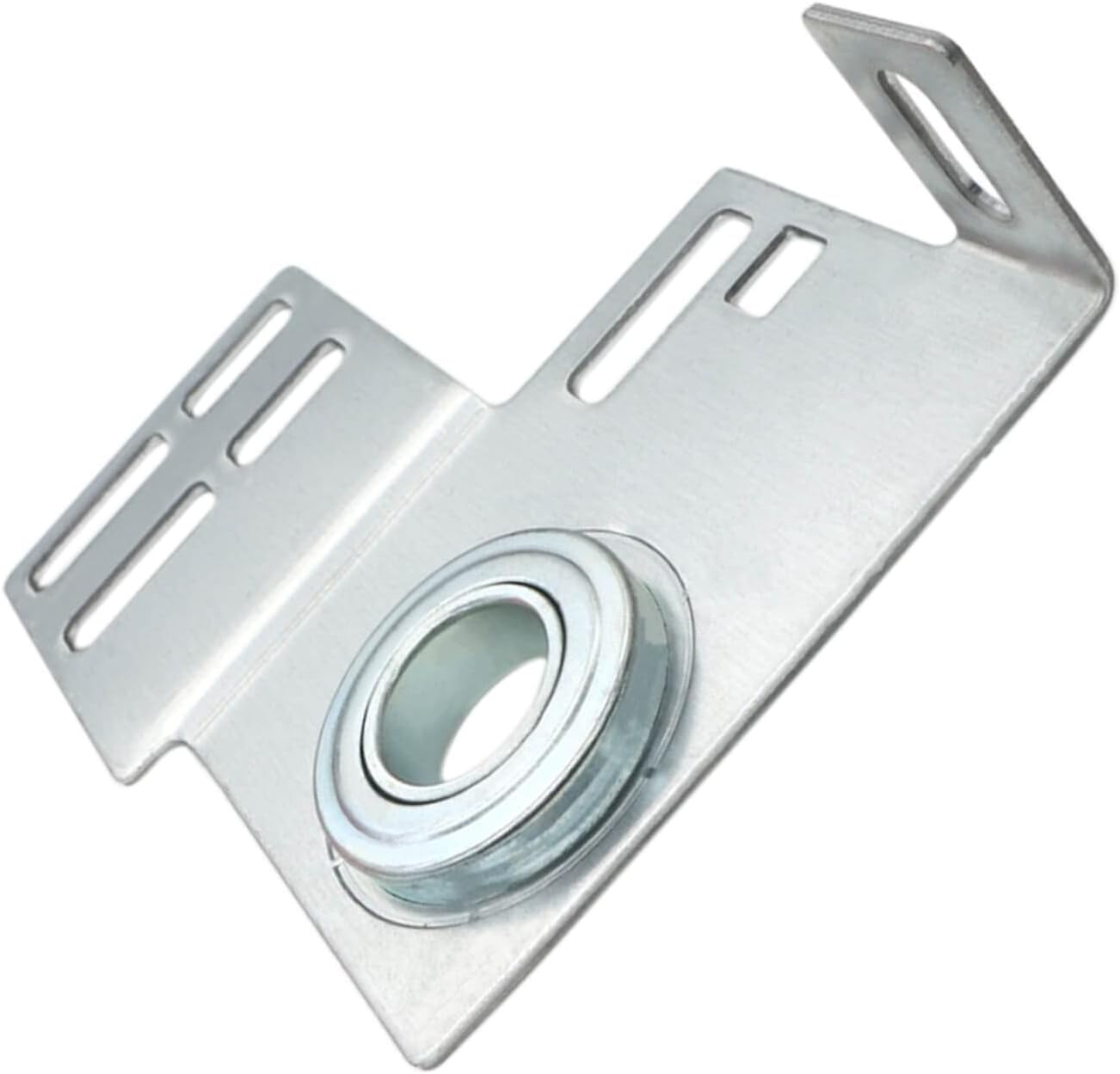 End Bearing Plates Brackets, Garage Door Parts Torsion Spring Residential Bracket with Bearings 3 3/8 Inch, for 2