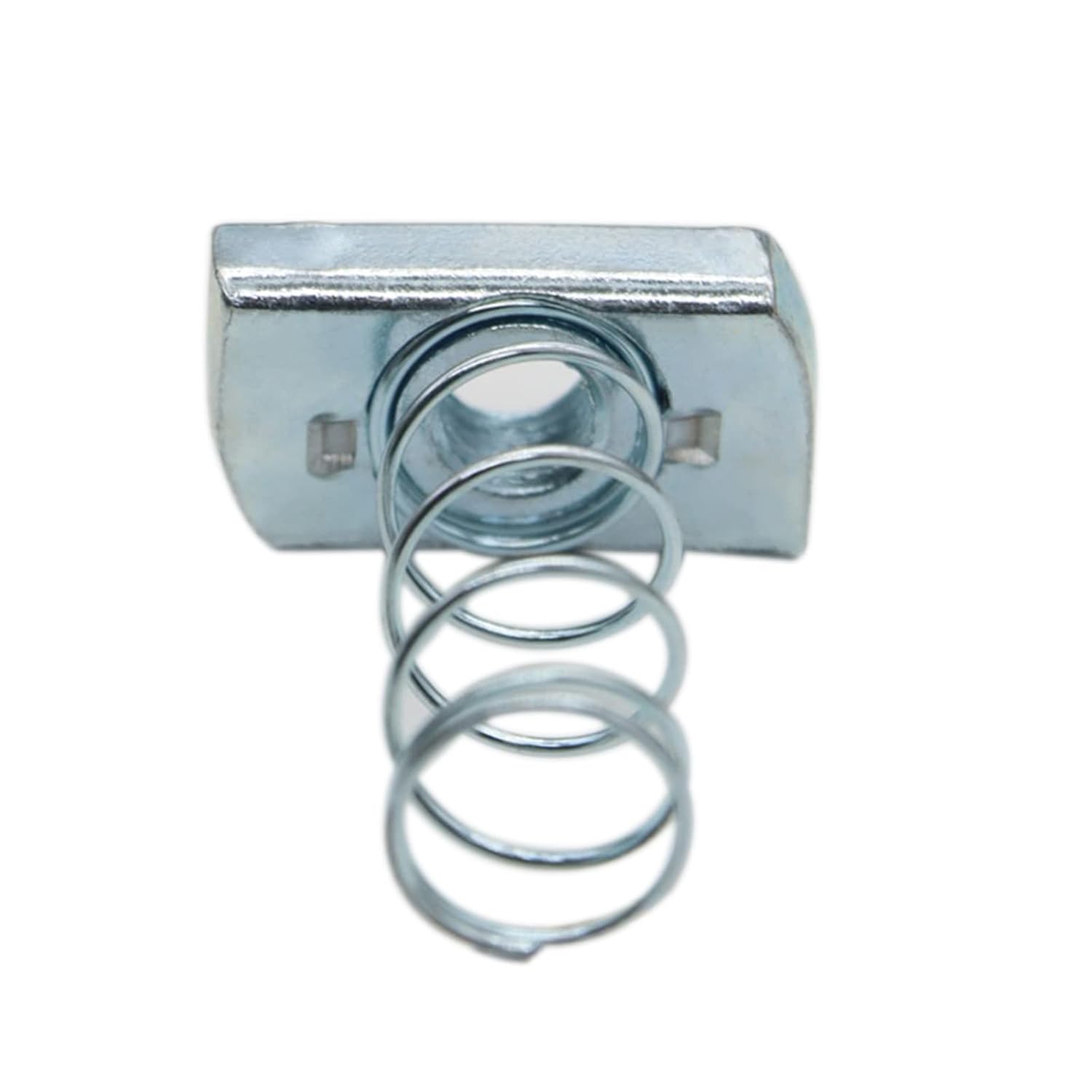 (100) Strut Channel Nuts, 3/8-16 Spring Channel Nuts with Zinc Electroplate Finish, Long Spring Nuts Great for Use with Strut Channel (100 Pack) - Image 3