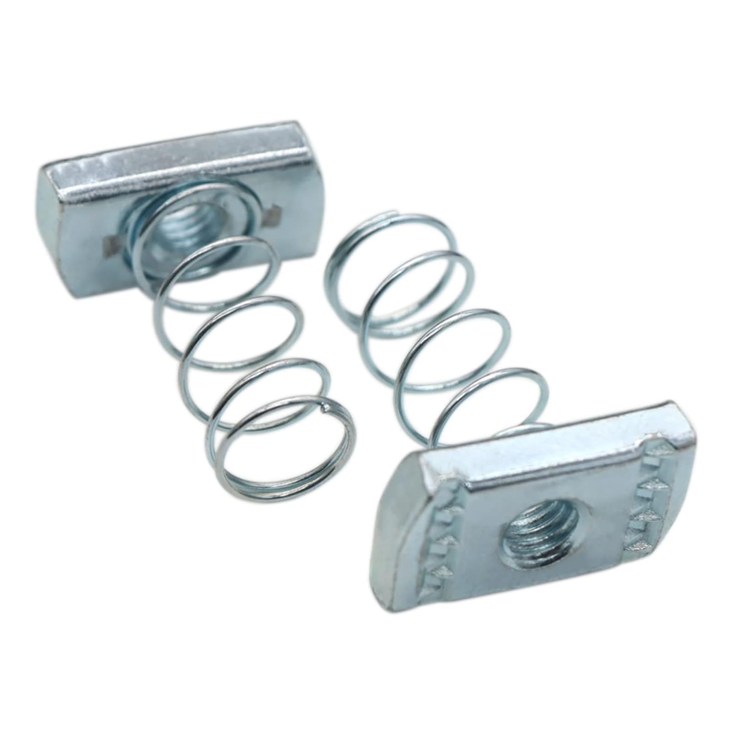 (100) Strut Channel Nuts, 3/8-16 Spring Channel Nuts with Zinc Electroplate Finish, Long Spring Nuts Great for Use with Strut Channel (100 Pack) - Image 4
