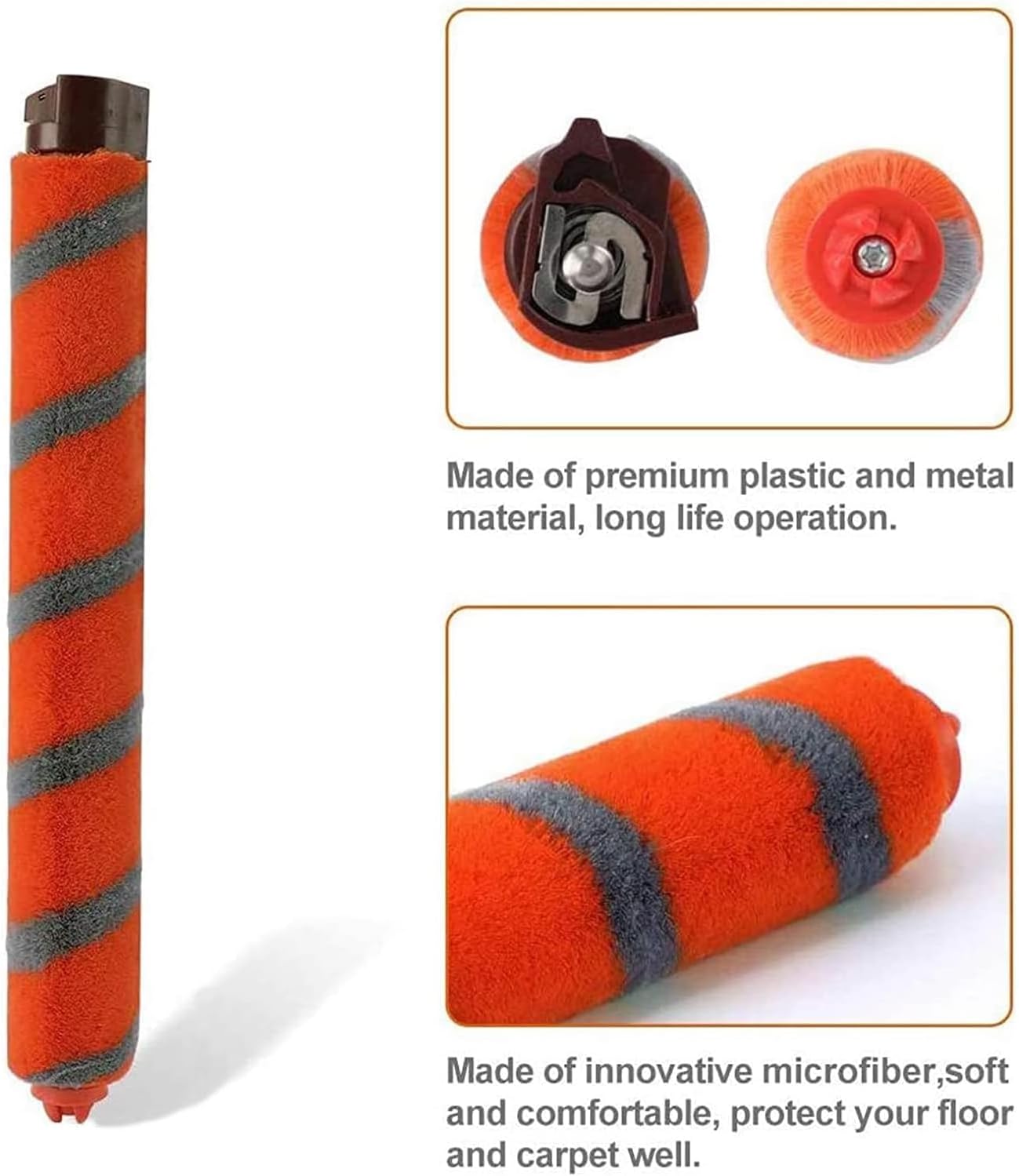 Brush Roll Replacement for Shark DuoClean NV800, NV800W, NV801, NV803, HV380, HV380C, HV380W, HV381, HV381C, HV382, HV382BRN, HV383, HV384Q Vacuum Cleaner Roller Brush - Image 5