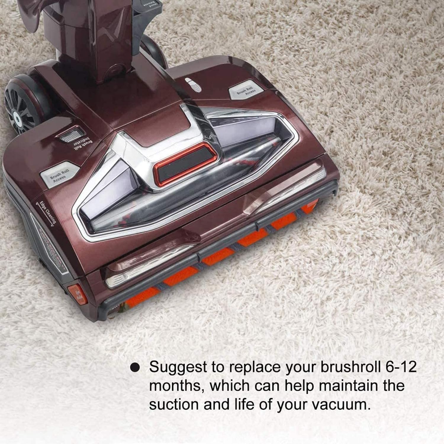 Brush Roll Replacement for Shark DuoClean NV800, NV800W, NV801, NV803, HV380, HV380C, HV380W, HV381, HV381C, HV382, HV382BRN, HV383, HV384Q Vacuum Cleaner Roller Brush - Image 8
