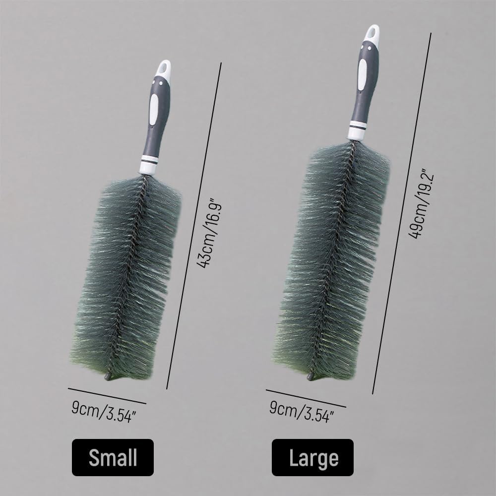 Fan Cleaner Brush, 2025 New Bendable Dusting Brush for Electric and Blind, Reusable Microfiber Dust Collector, Non-disassembly Cleaning (Blue) - Image 7