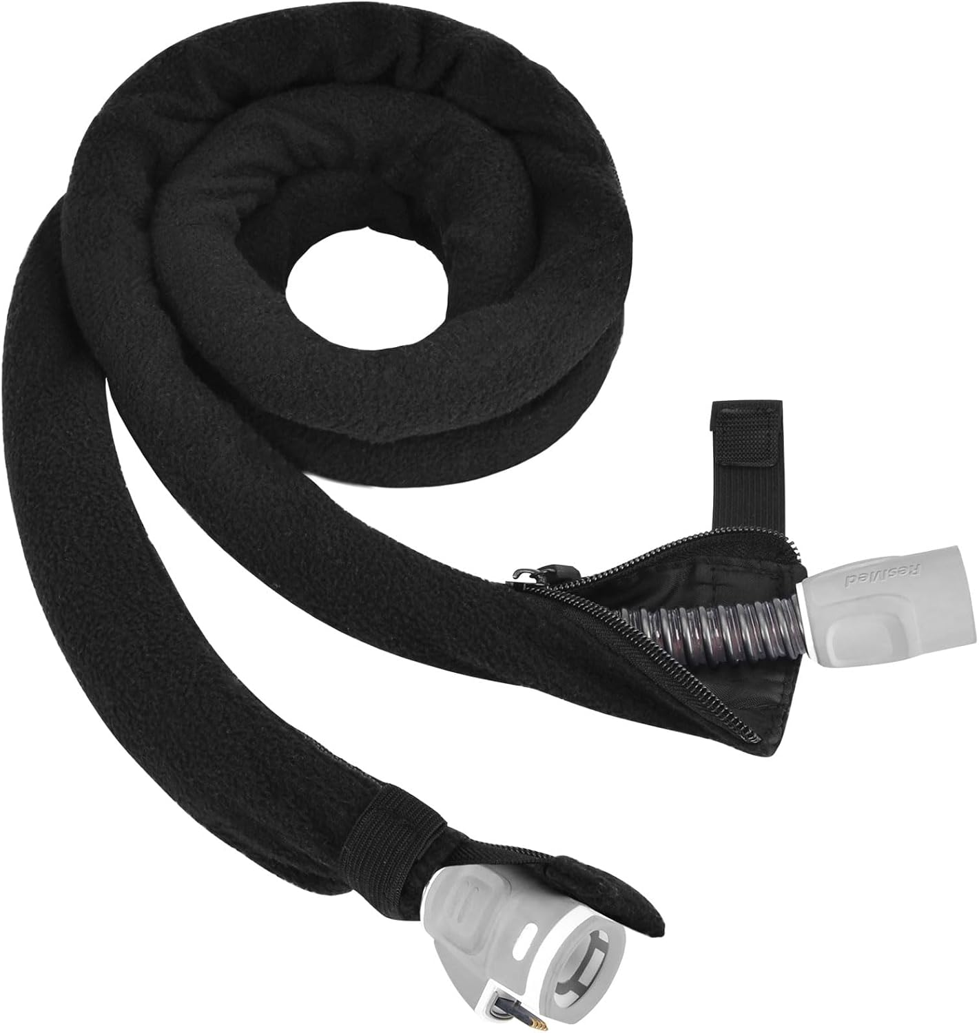 iGuerburn 6ft 4in CPAP Hose Cover for ResMed Airsense 11 & 10 ClimateLineAir Heated Tubing, Full-Length Zipper CPAP Tube Cover Sleeve Reduces Condensation & Noise, Cat Proof - Image 1