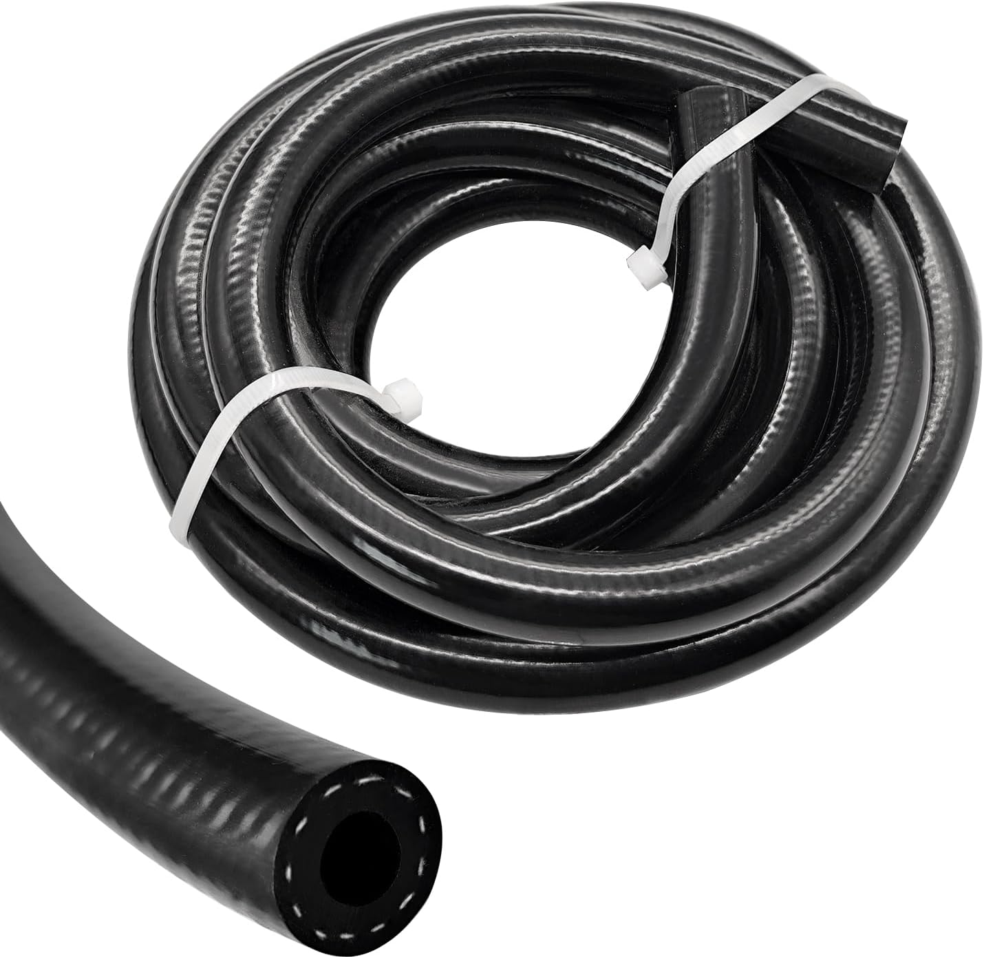 3/4 Inch(19mm) ID Fuel Line Hose Ph Lock NBR Rubber Hose Line 300PSI for Automotive Engines Systems (5FT) - Image 1