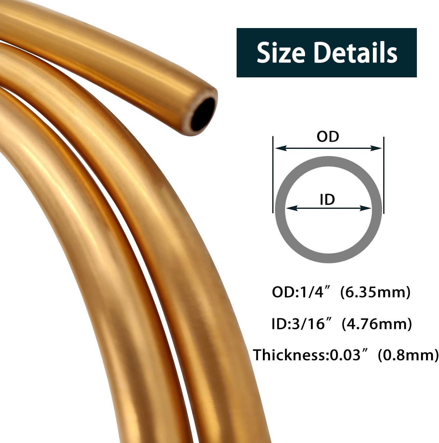 Copper Tubing, 1/4