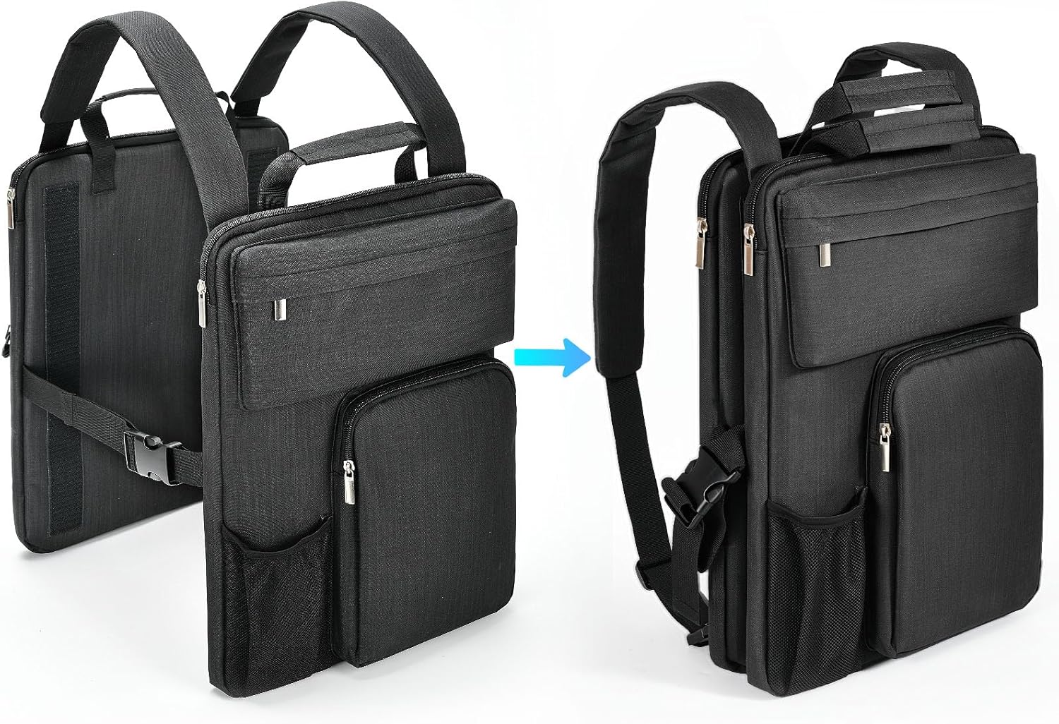 Over Luggage Organizer for Suitcase, Luggage Harness with Cup Holder, Portable Travel Backpack with Adjtable Straps, Hanging Suitcase Organizer for 16