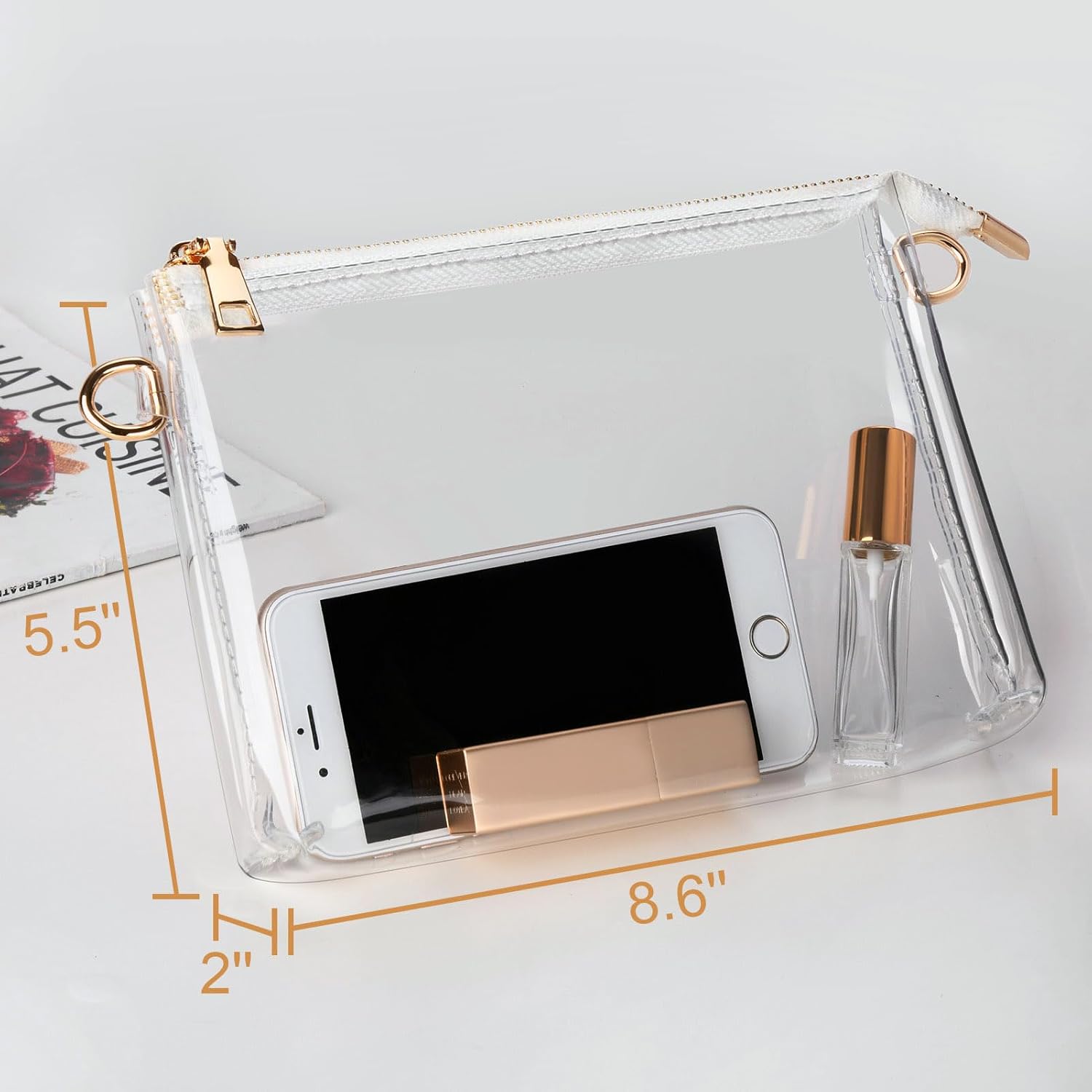 Clear Bag for Stadium Events Set of 2, Clear Purse for Women Stadium Crossbody, Transparent Bag for Concert Sport FestivaL - Image 5