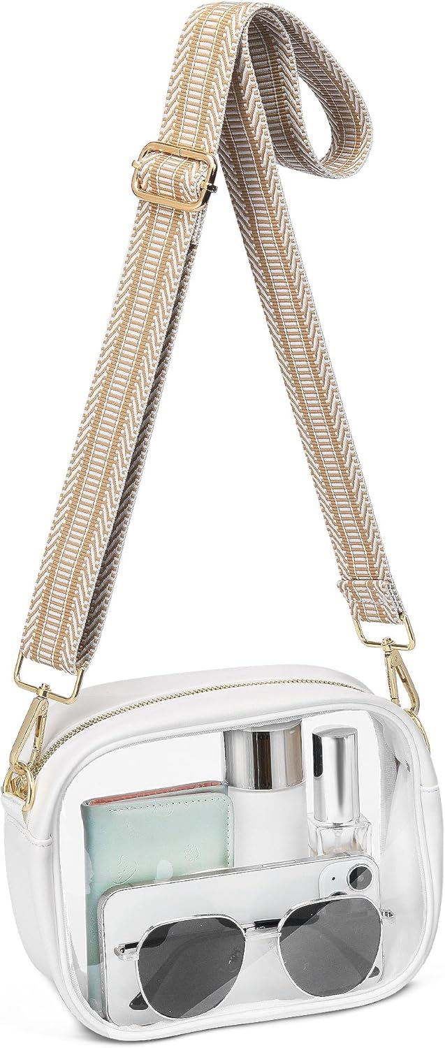 Clear Purse for Women Set of 2, Clear Bag for Stadium Events Concert Sport Festival - Image 1