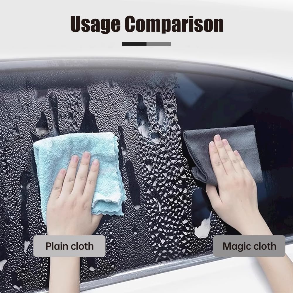 Thickened Magic Cleaning Cloth, Reusable Microfiber Cleaning Cloth, Streak Free for Glass, Cars, Windows, Mirrors, and Home Use (15pcs) - Image 5