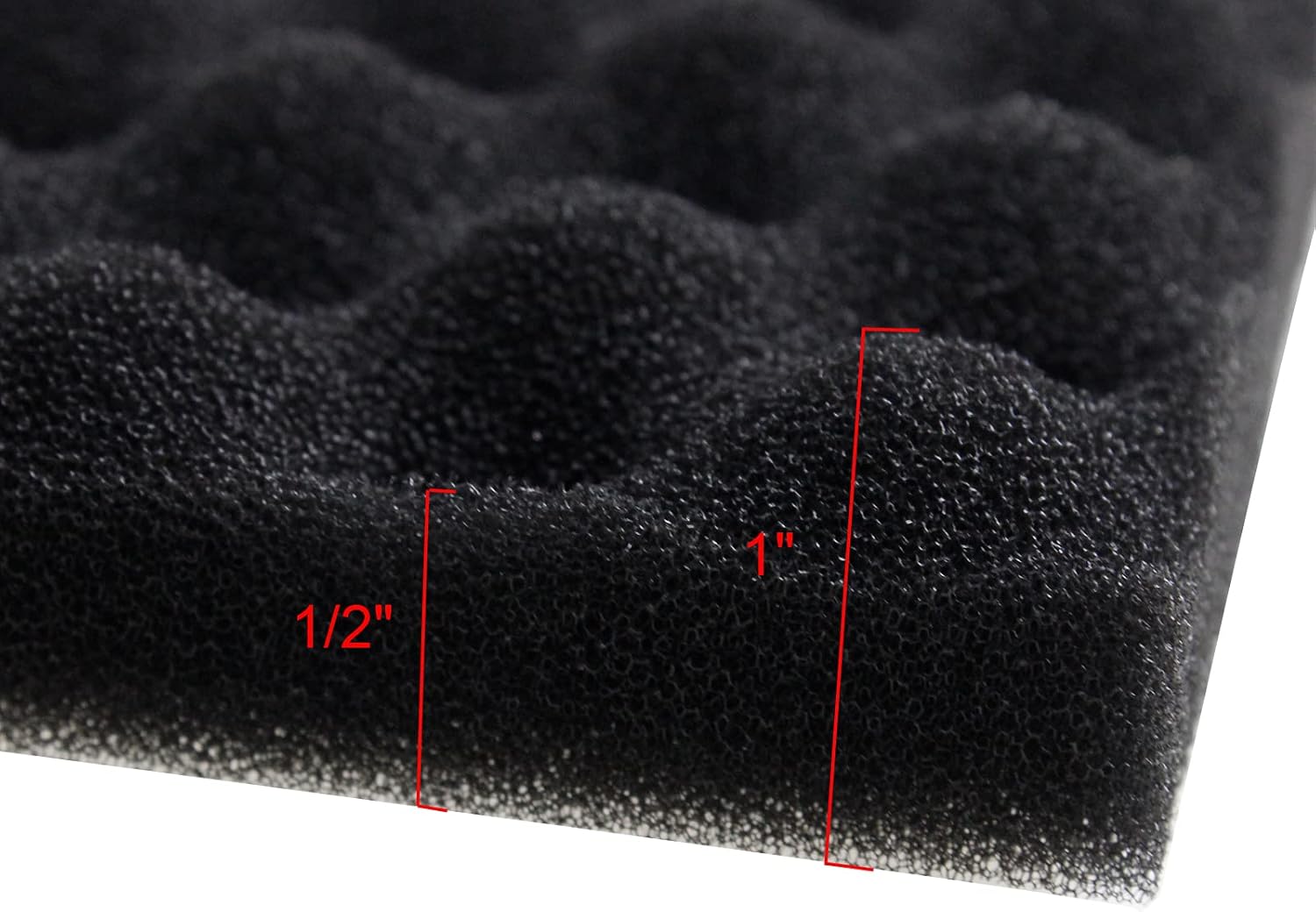 Aquarium Bio Sponge Foam Filter Media Pad Cut-to-fit for Fish Tank Sump Pond 17