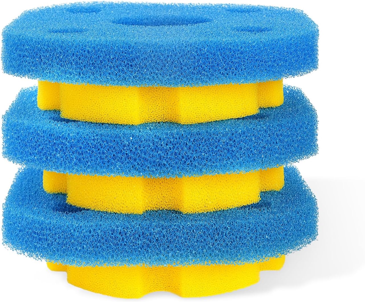 Replacement Sponge Filter Media Pad Compatible with VIVOHOME/VIVOGROW 2380 GPH/2630 GPH or SUNSUN CPF-250/180 Pressure Pond Filter Foam Koi Fish - Image 1
