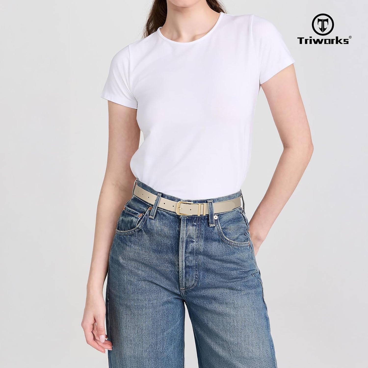 3 Pack Women Belts For Jeans Pants Dresses Ladies Leather Waist Belts - Image 5