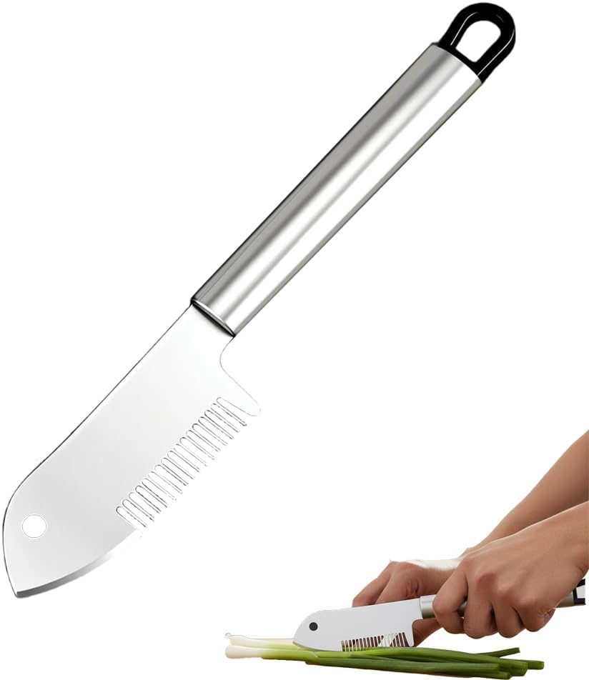 Stainless Steel Multi-Purpose Julienne Peeler, Precision Blade Vegetable Fruit Slicer, Ergonomic Grip & One-Piece, Shredder for Salads Potatoes Carrots (1PCS) - Image 1