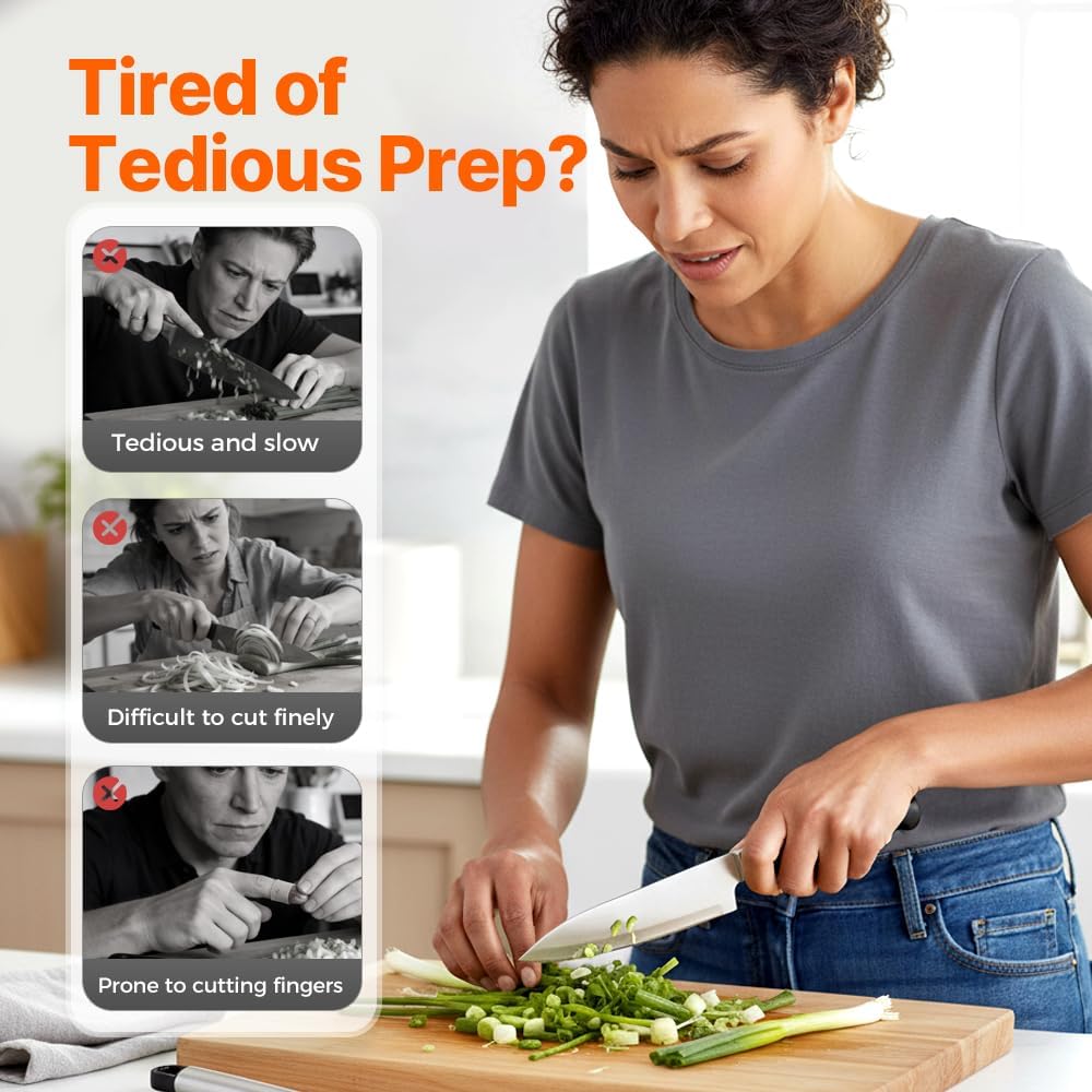 Stainless Steel Multi-Purpose Julienne Peeler, Precision Blade Vegetable Fruit Slicer, Ergonomic Grip & One-Piece, Shredder for Salads Potatoes Carrots (1PCS) - Image 6