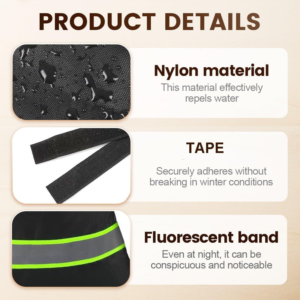 Outdoor Faucet Covers for Winter Freeze Protection, 9.8