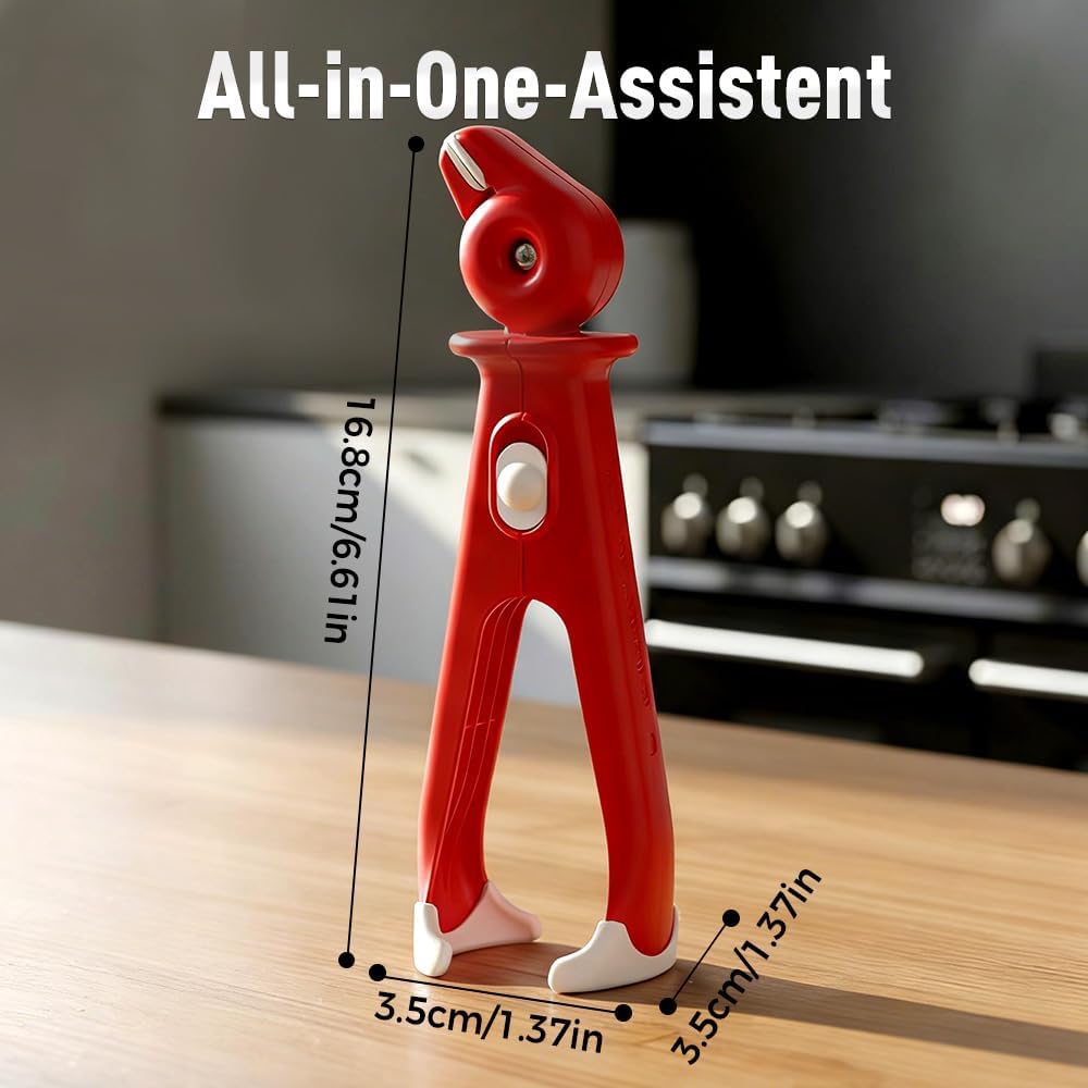 3 Pcs Hot Plate Grippers, Upgraded Bowl Gripper for Kitchen, Multi-Purpose Non-Slip Gripper Tongs for Microwave, Oven, Air Fryer, Steamer, Pots & Bowls (Red) - Image 7