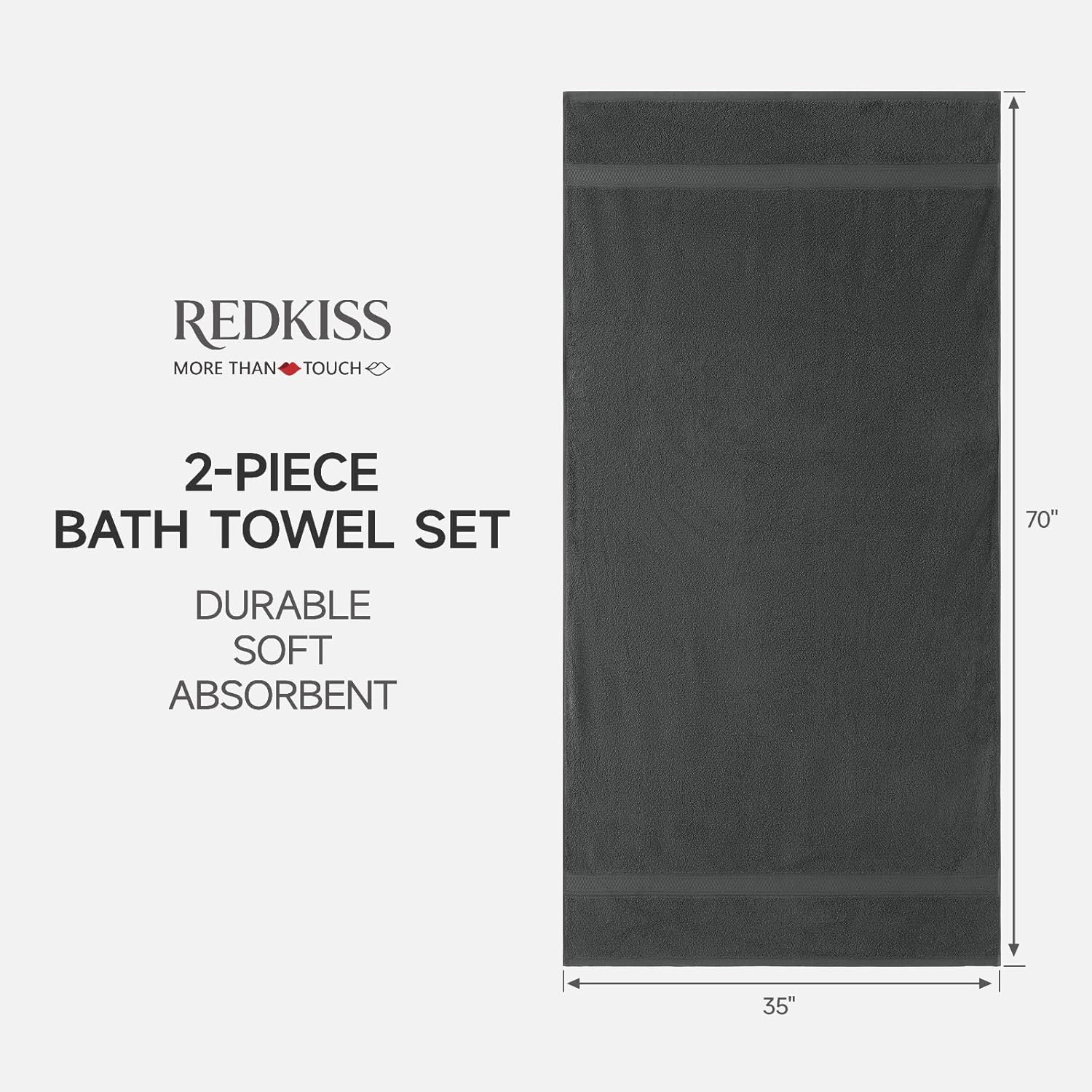 Cotton Bath Sheets Set of 2-70