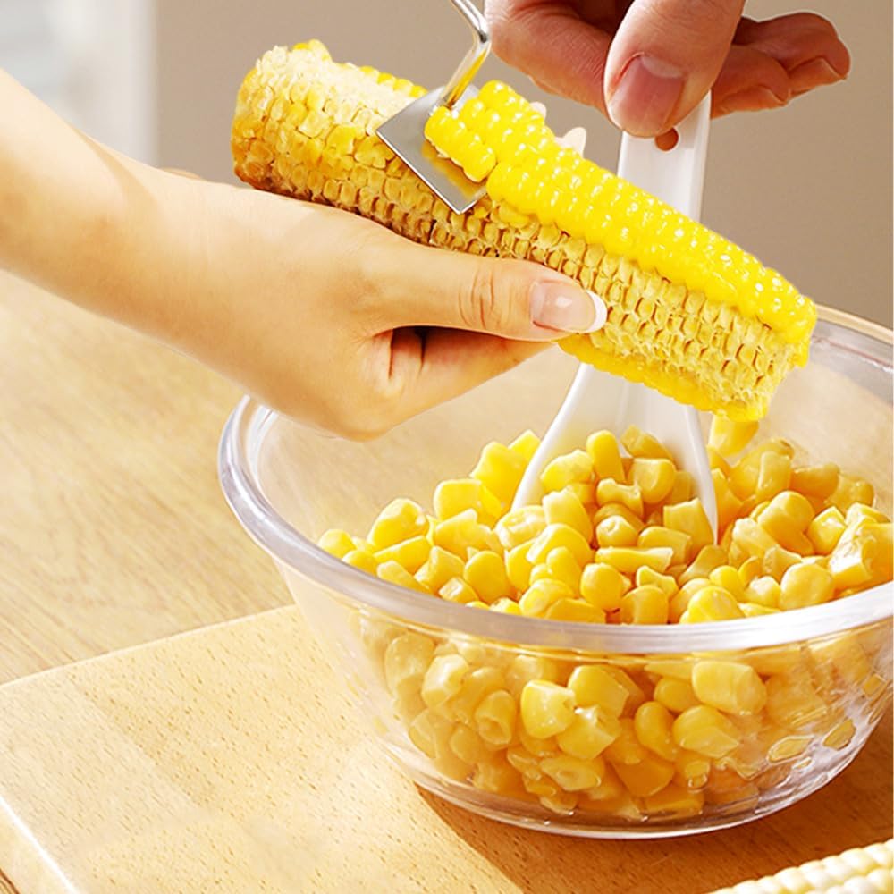 Easy Clean Corn Cob Peeler, 2025 Upgraded Stainless Steel Corn Stripper for Corn on the Cob, Fast and Safe, Suitable for Home Kitchens, Restaurant Chefs, Outdoor Dining Enthusiasts (1 pcs) - Image 6