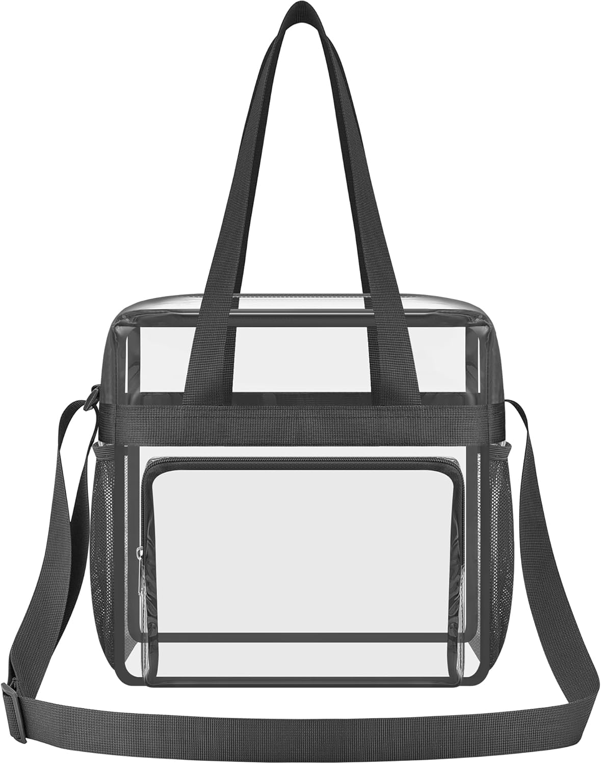 Clear Bag for Stadium Events, 12x6x12 Transparent Stadium Messenger Bag for Concerts, Work, Sports Games, Gym - Image 7