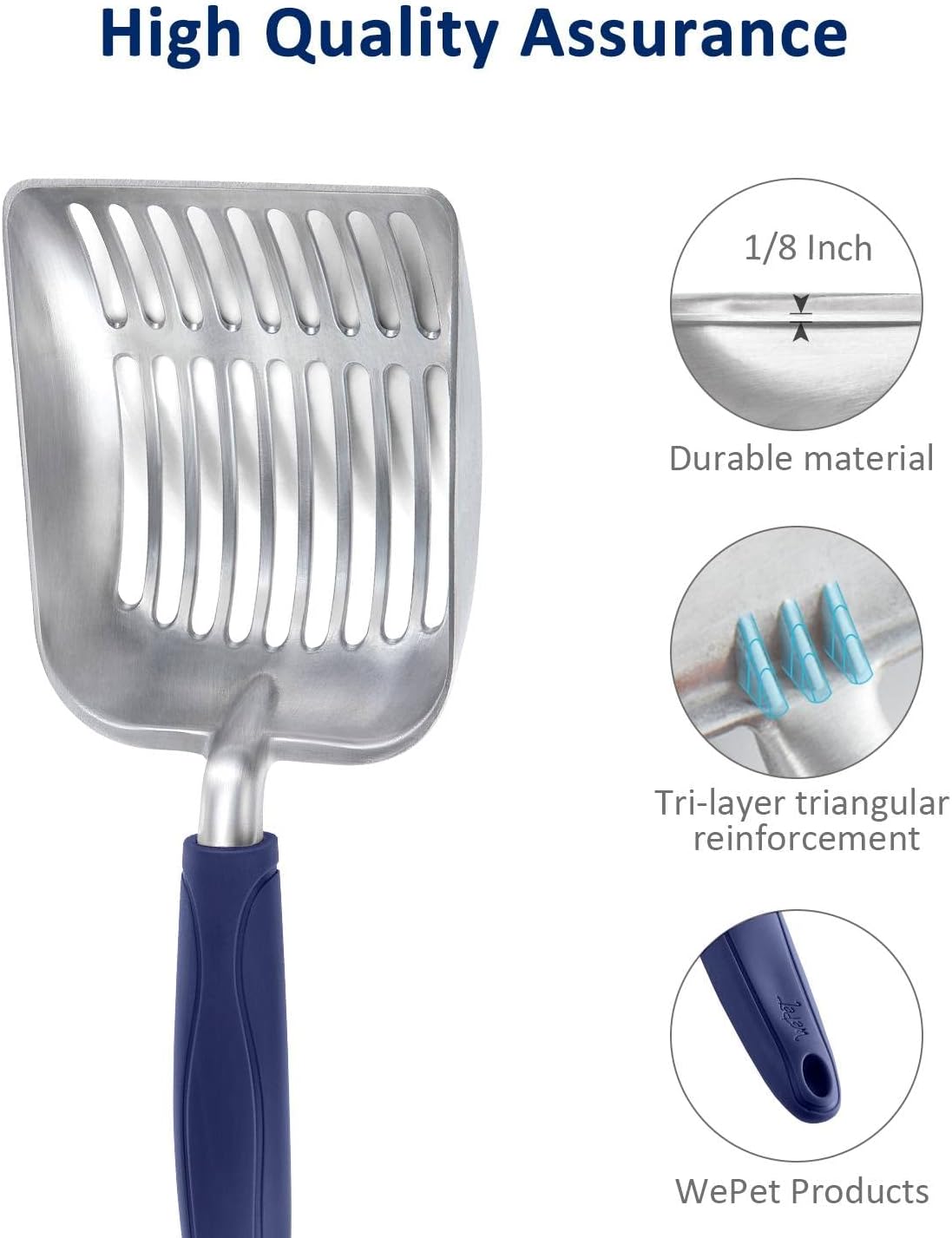 Dual Size Cat Litter Scooper Combo Set for Easy Cleanup - Image 5