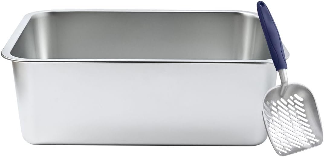 Premium Cat Litter Box and Shovel Set - Image 1