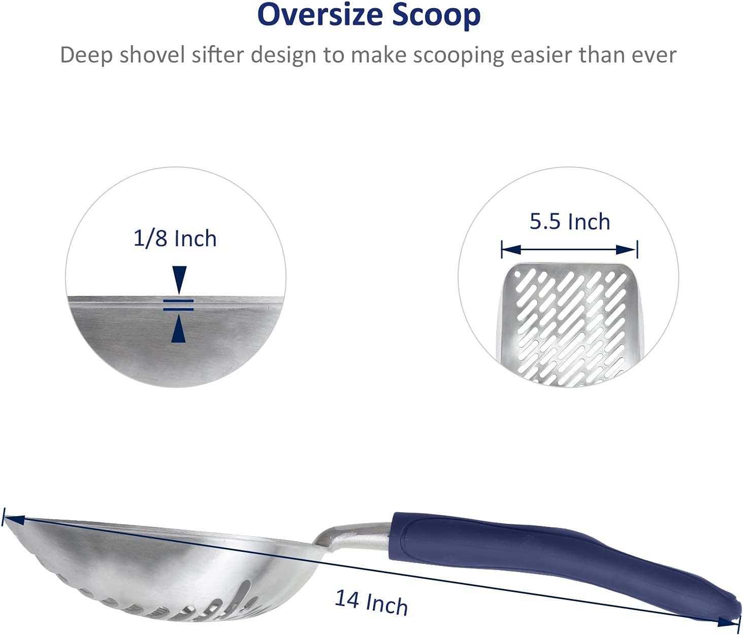Premium Cat Litter Box and Shovel Set - Image 2