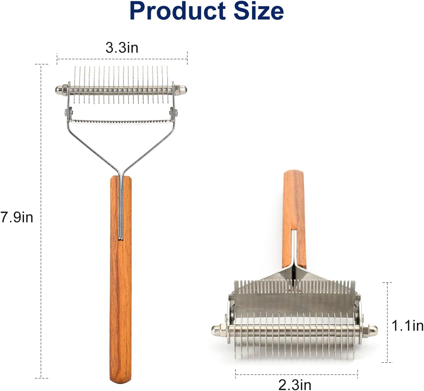 Litter Shovel & Dual-Sided Pet Grooming Comb Set - Image 7