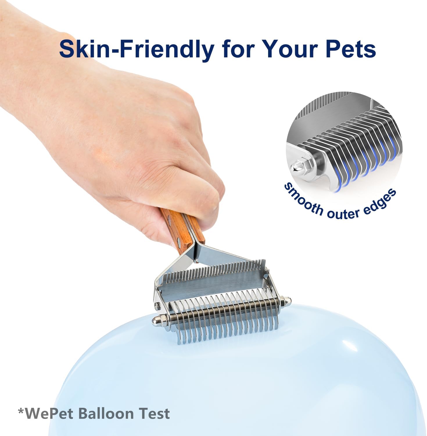 Litter Shovel & Dual-Sided Pet Grooming Comb Set - Image 8