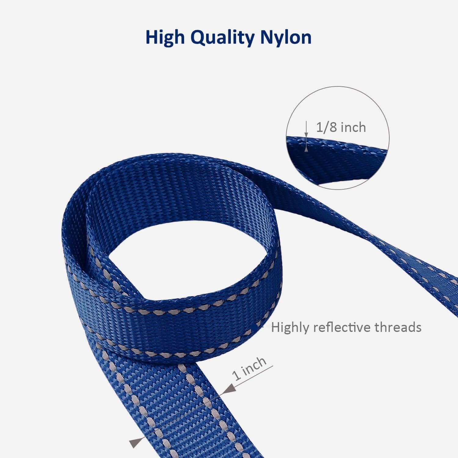 Dogs Cats Car Seat Belts, 2 Packs, Vehicle Harness, Pets Safety Seatbelts, Elastic, Adjtable, Compatibility, Durable Nylon, Paw safe, Tangle Free Black & Blue - Image 3