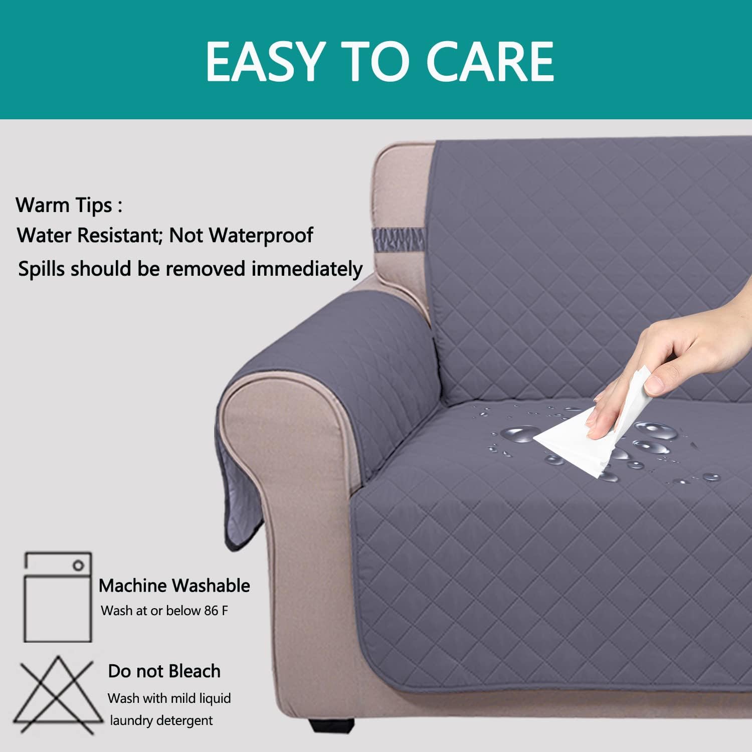 Reversible Sofa Cover Bundles Oversized Sofa - Image 5