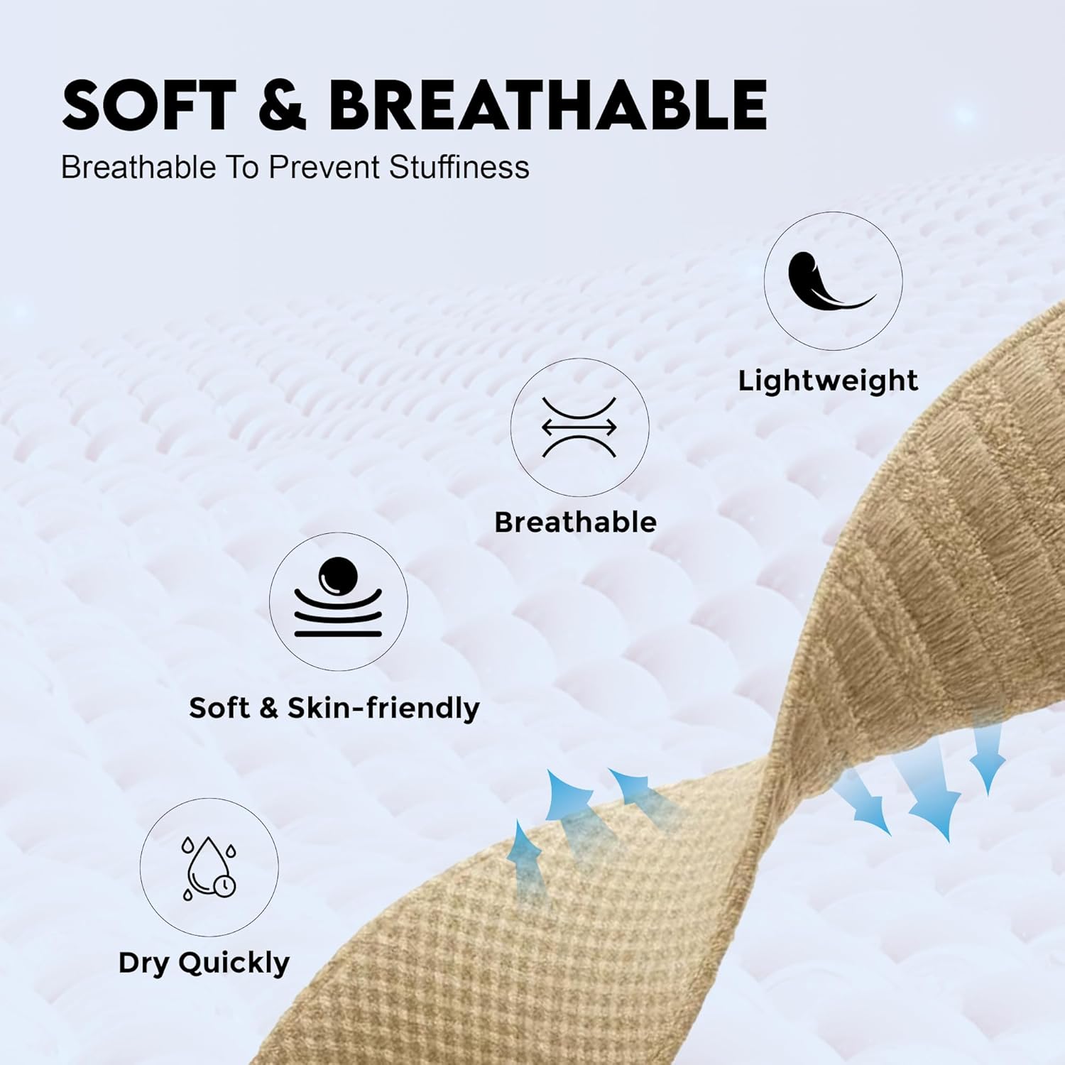 Ultra-soft Nylon Sport Band Compatible with WHOOP 5.0, One, Peak, and Life | Breathable, Durable & Secure Fit Strap | NOT for Gen 4 - Image 2