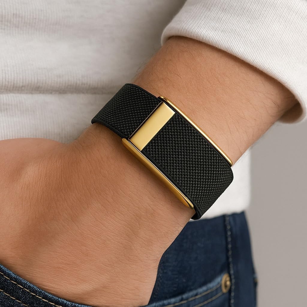 Premium Nylon Sport Band Compatible with WHOOP 4.0, Adjtable Stretch Wrist Strap for WHOOP Fitness Tracker–Breathable, Durable & Secure Fit Strap with Metal Buckle - Image 3