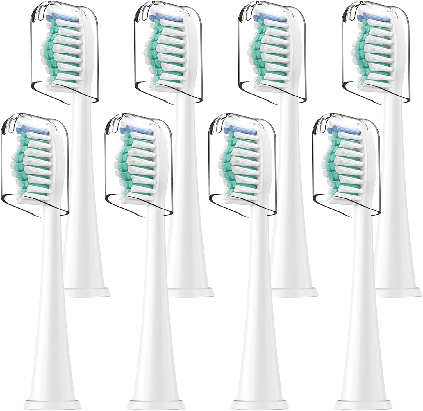 Toothbrh Heads & Dish Brh Refills 4 Pack OXO Dish Scrubber Philips Sonicare Soft Dupont Bristles Replacement Toothbrh Heads for Oral Care - Image 2