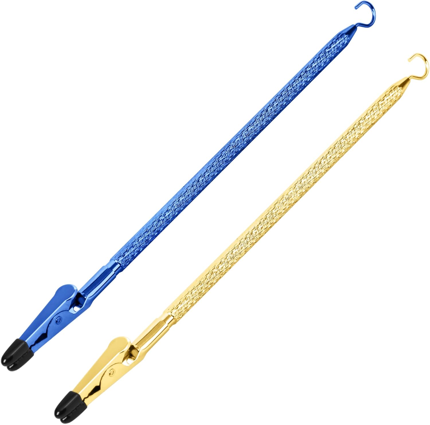Bracelet Helper Tool with Hook - Fastener Helper Tool for Bracelet, Necklace, Jewelry, Watch - Blue, Gold, Bundle - Image 1