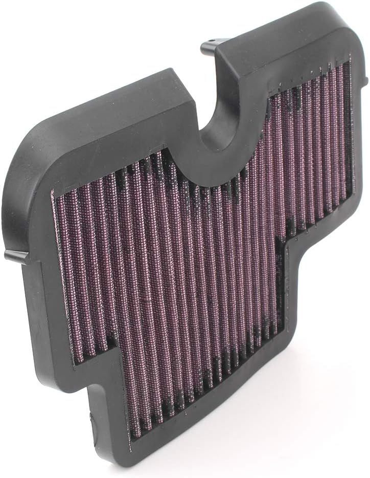 Motorcycle Air Cleaner Filter Element Assembly Replacement Compatible Fits for 2006-2008 Kawasaki EX650A Ninja 650R / EX650E Ninja 650 Black Red - Image 5