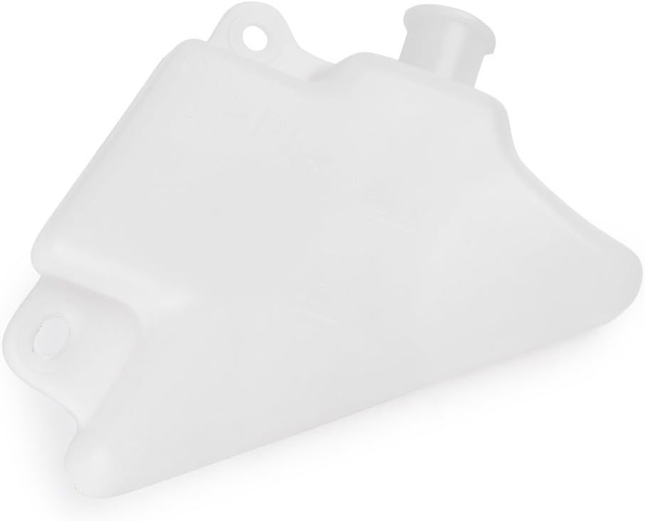 Motorcycle Radiator Water Coolant Reservoir Overflow Tank Replacement Compatible for Yamaha YZF-R1 2007-2008 White - Image 4
