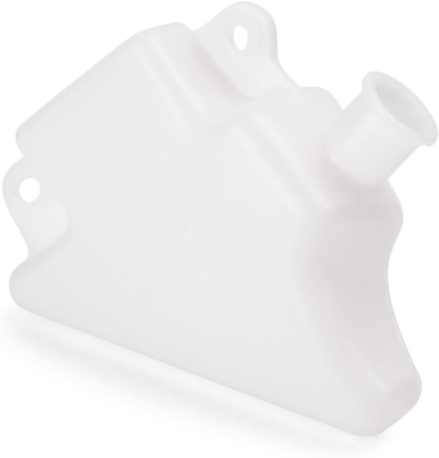 Motorcycle Radiator Water Coolant Reservoir Overflow Tank Replacement Compatible for Yamaha YZF-R1 2007-2008 White - Image 6