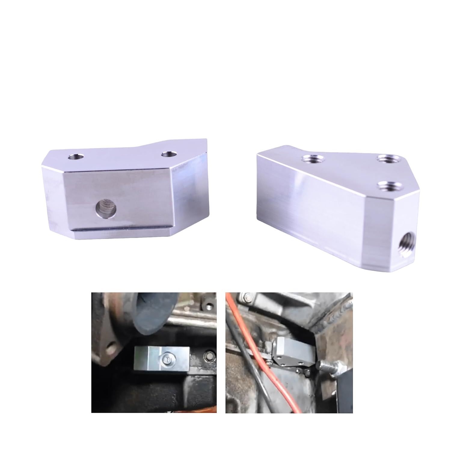 Knock Sensor Relocation Brackets Compatible for Chevy LS GM LS LS Gen 3 Engines LS1 LM7 LR4 LQ4 LS6 L59 LQ9 LM4 5 - Image 4