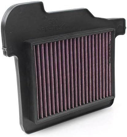 Motorcycle Air Cleaner Filter Element Assembly Replacement Compatible Fits for Yamaha FJ09 2015-2017 FZ09 2014-2017 Black Red - Image 3