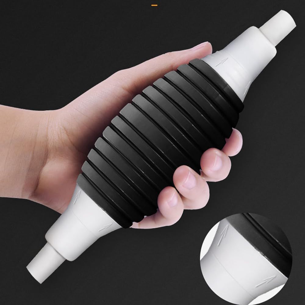 Multifunction Liquid Sucker Pump, Manual Fuel Transfer Pump Gasoline Transfer Pump, Portable Fuel Syphon Pump for Gas Gasoline Petrol Diesel Oil Liquid Water Fish Tank with 6.5Ft Syphon Hose - Image 3