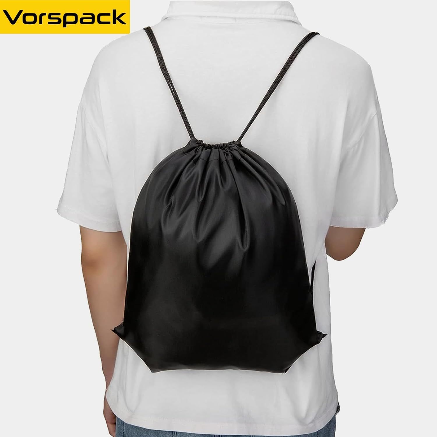 100 Pcs Drawstring Bags Bulk - Lightweight Drawstring Backpack, Cinch Bag for Party Sport Gym Trip Gift - 20 Colors - Image 7