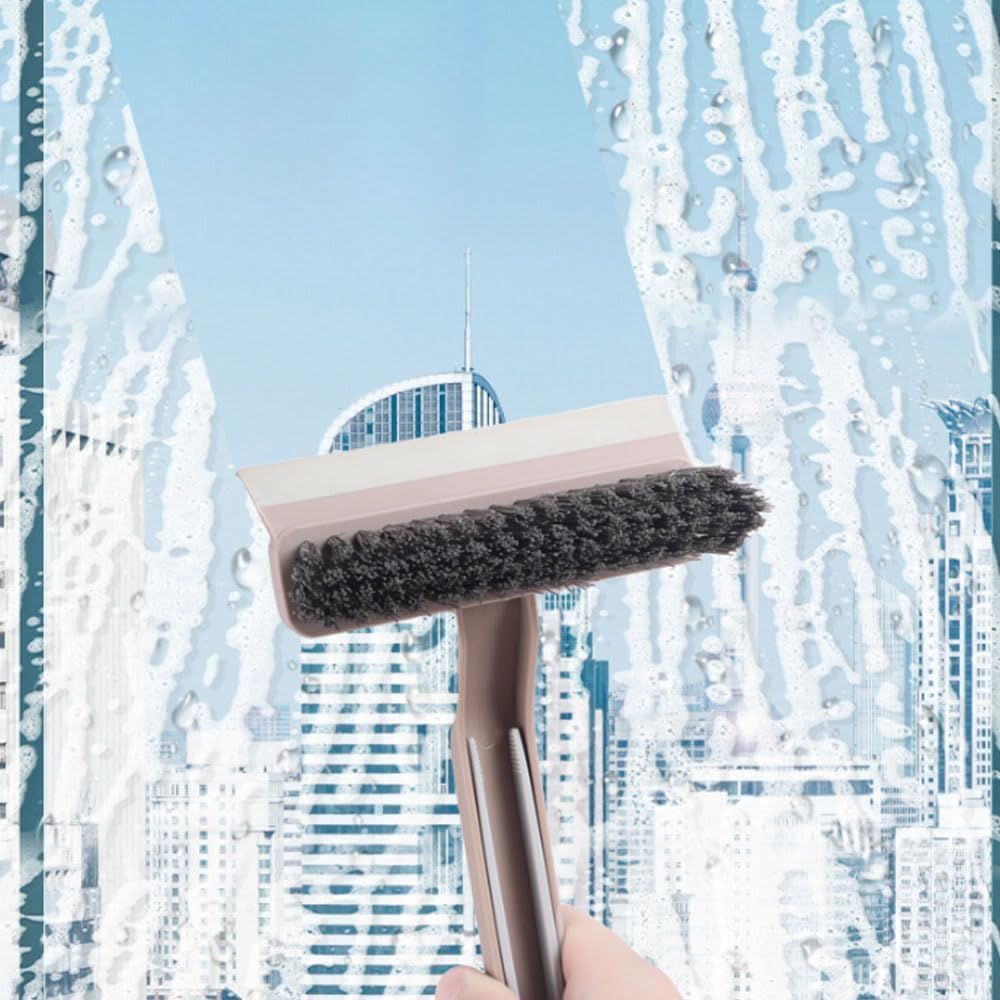 Multi-Function Rotating Crevice Cleaning Brush, 360° Rotating No Dead Corners Crevice Gap Brush Hard Bristle Crevice Gap Cleaning Brush, Household Cleaning Tool for Kitchen Bathroom (2, Purple) - Image 6