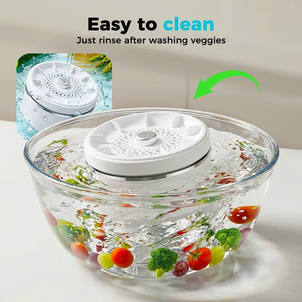 Fruit and Vegetable Washing Machine, 2026 Upgraded Fruit Cleaner Device Waterproof Fruit and Vegetable Purifier Clean Produce with Titanium Electrolysis Purification for Home Kitchen (1) - Image 6