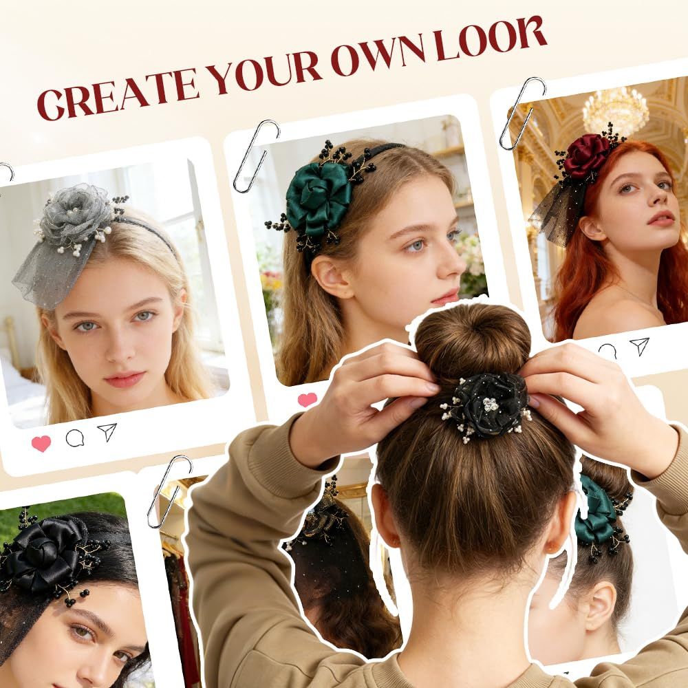 Bun Maker, 2026 New Lazy Hair Rollers, French Hairstyle Twister, Hair Accessories for Women Thick Long Hair (5) - Image 5