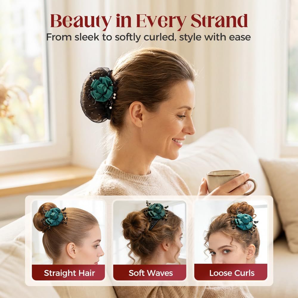Bun Maker, 2026 New Lazy Hair Rollers, French Hairstyle Twister, Hair Accessories for Women Thick Long Hair (5) - Image 7